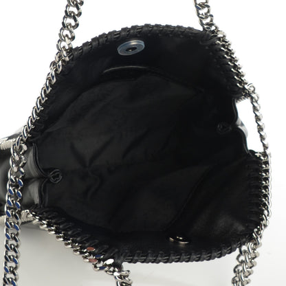 Stella McCartney Alter Nappa Embossed Tiny Star Falabella Tote Black 6 of 9