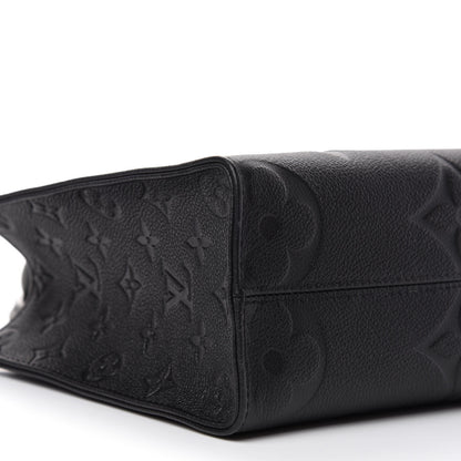 Louis Vuitton Empreinte Monogram Giant Onthego PM Black 7 of 11
