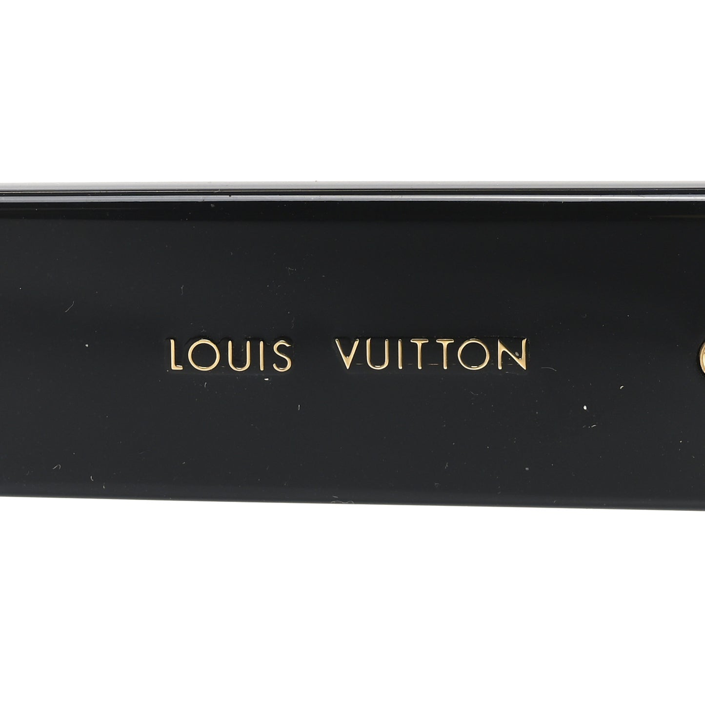 Acetate LV Circle Large Cat Eye Sunglasses Z2642U Black