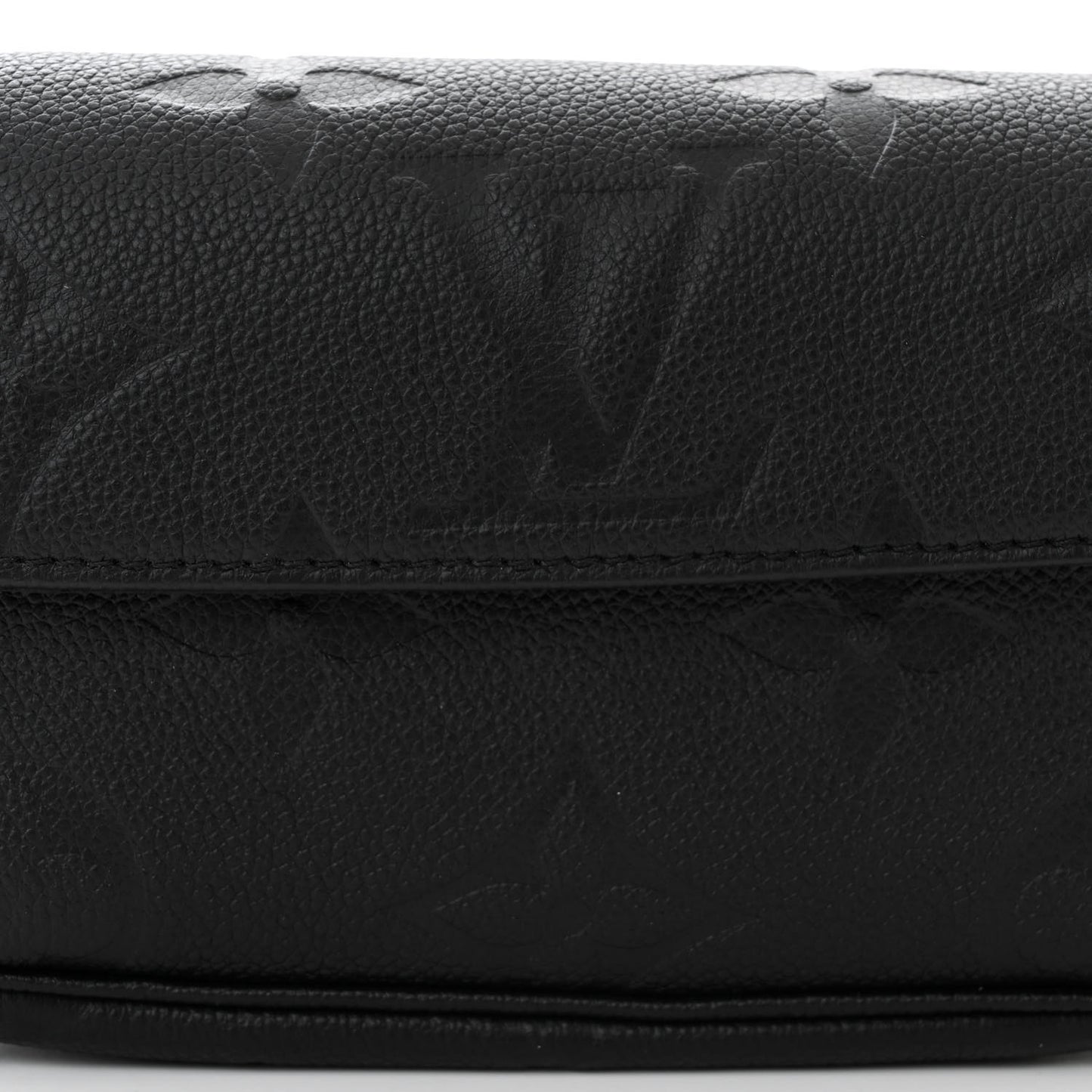 Empreinte Monogram Giant Ivy Wallet On Chain Black