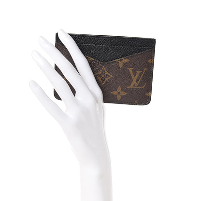 Louis Vuitton Monogram Macassar Neo Porte-Cartes Card Holder 2 of 7