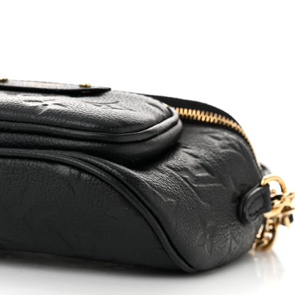 Louis Vuitton Empreinte Mini Bumbag Black 9 of 10