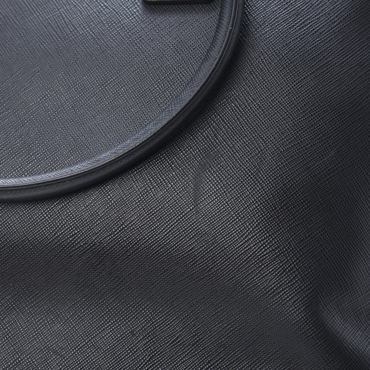 Saffiano Large Galleria Double Zip Tote Black