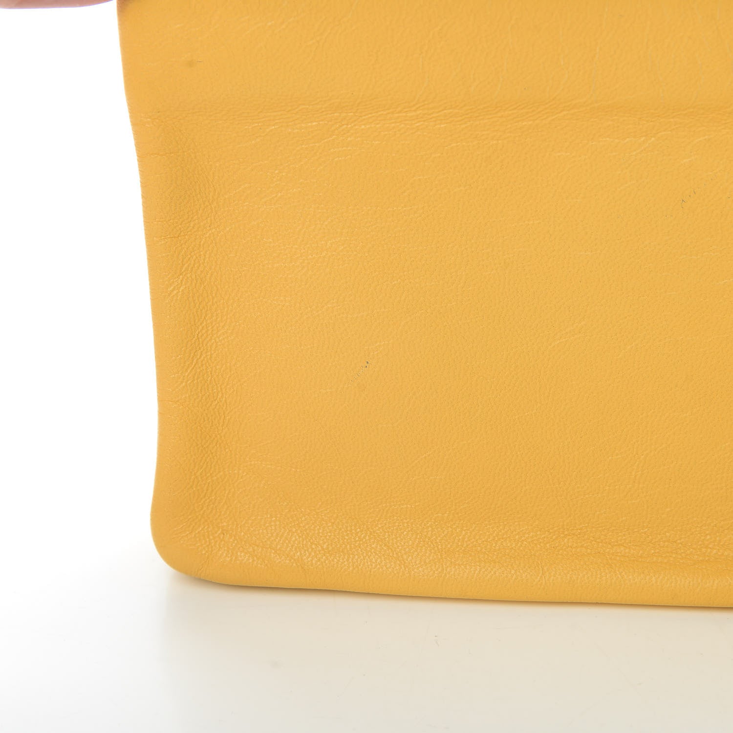 Celine Lambskin Small Trio Crossbody Bag Fluo Yellow 17 of 17