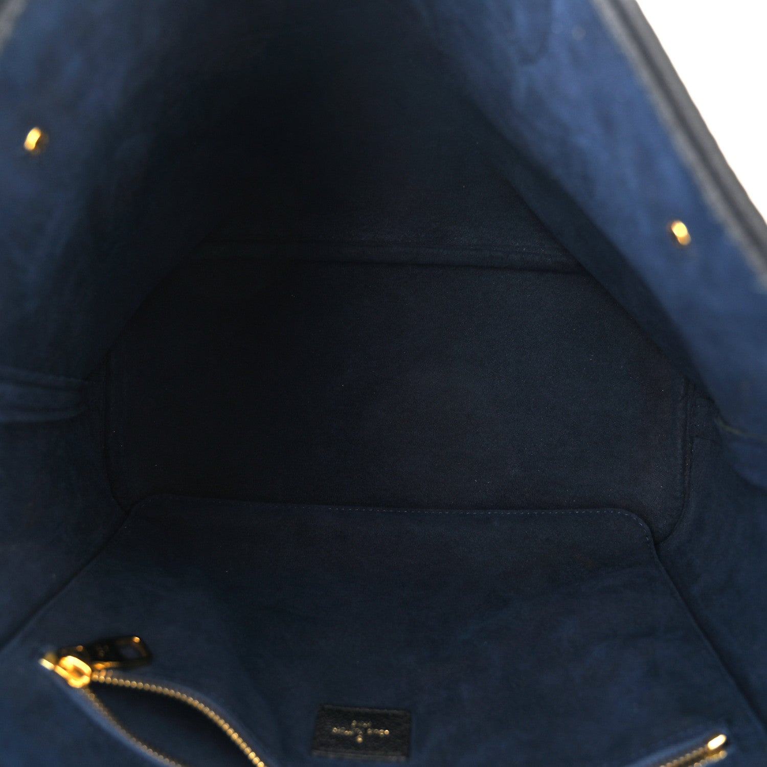 Louis Vuitton Empreinte Monogram Giant Neverfull MM Black 5 of 9