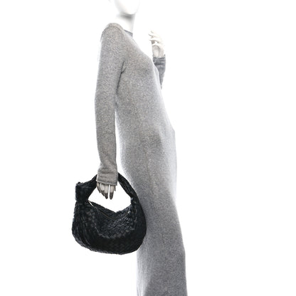 Bottega Veneta Nappa Intrecciato Teen Jodie Hobo Black 2 of 10