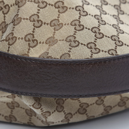 Gucci Monogram Medium Interlocking Icon Shoulder Bag Dark Brown 8 of 9