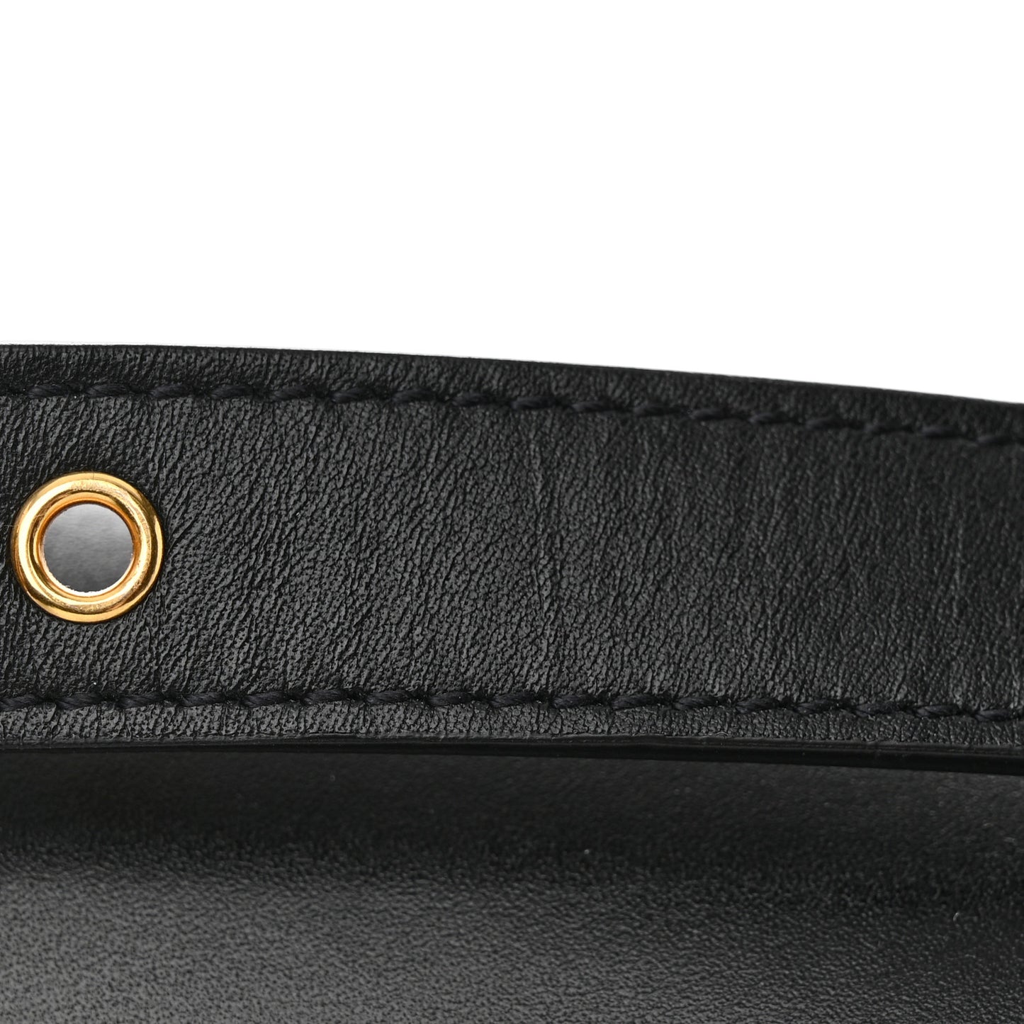 Box Calfskin Medium Bobby Flap Black