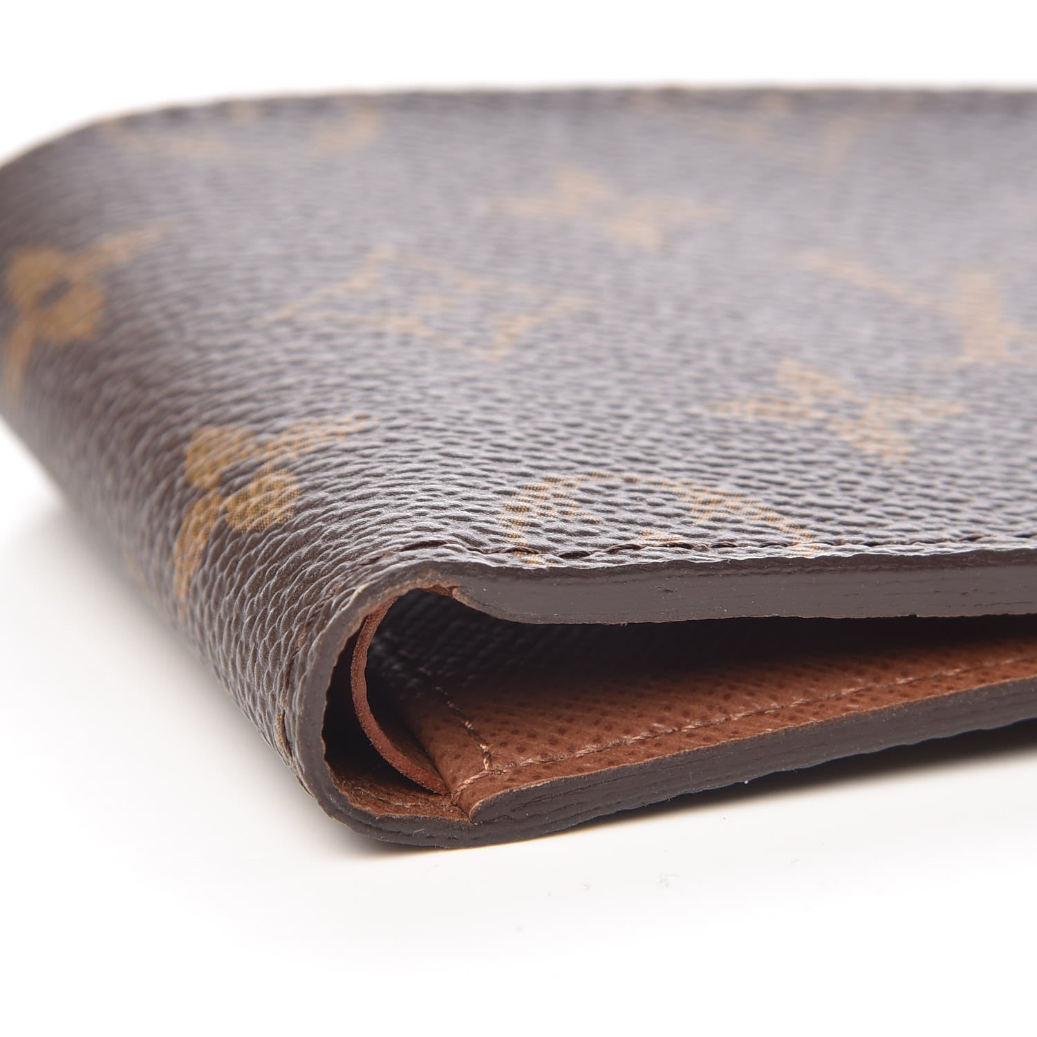 Louis Vuitton Monogram Mens Porte-Billets 3 Card Billfold Wallet 7 of 9
