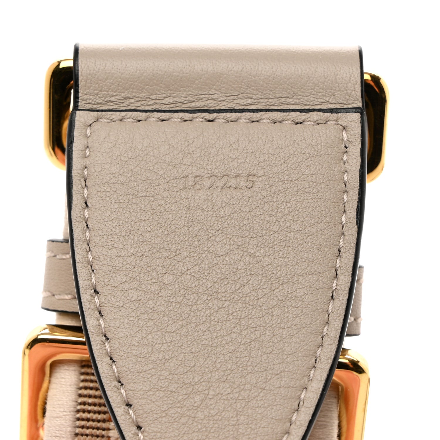 Loewe Calfskin Jacquard Anagram Strap Natural 5 of 7