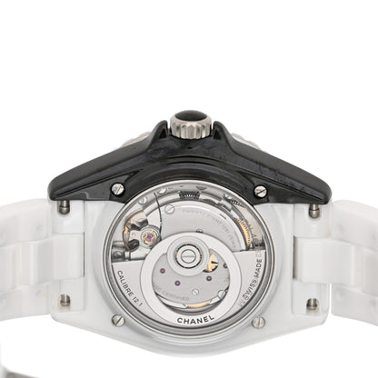 Chanel Stainless Steel Ceramic 38mm J12 Paradoxe Automatic Watch White 4 of 5