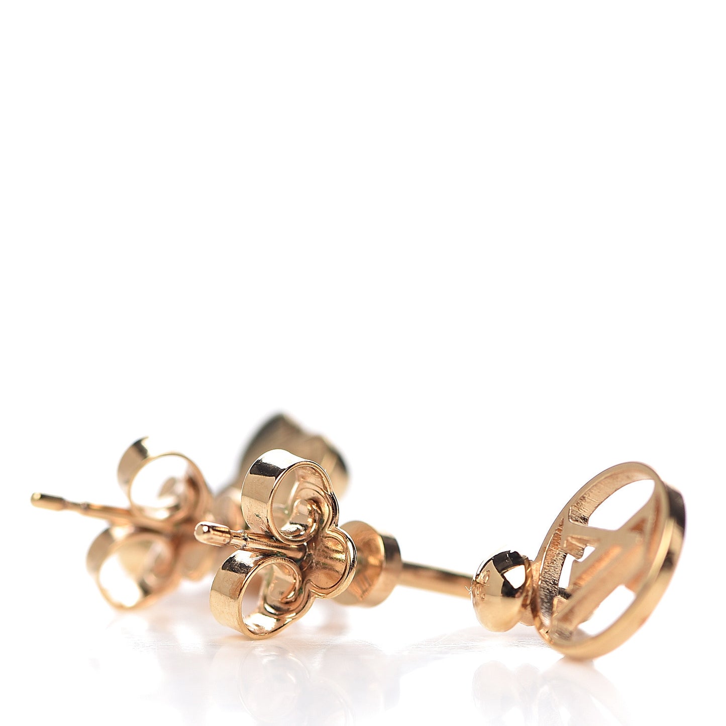 Brass Blooming Earrings Gold