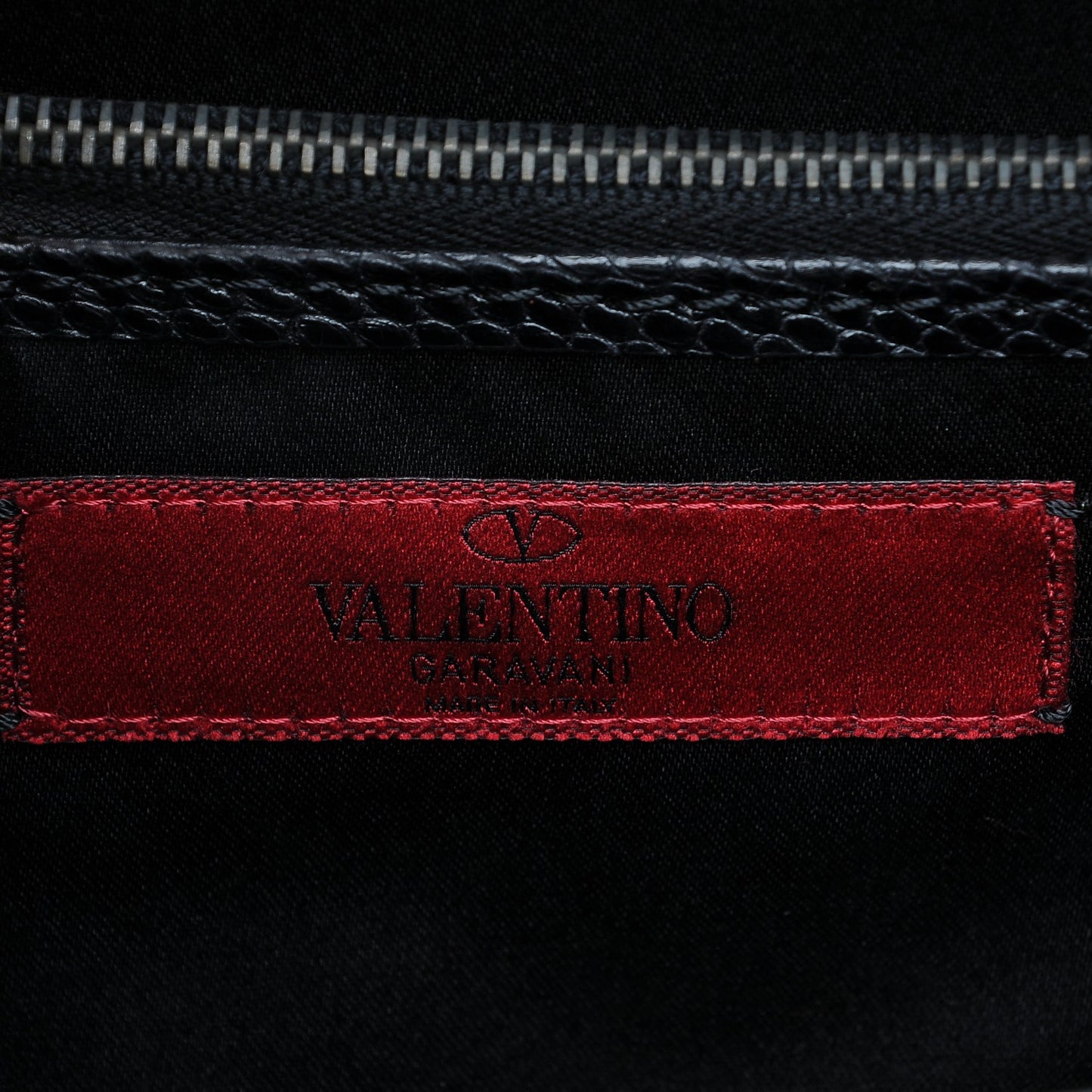 Lizard Ostrich Snakeskin Alligator Satchel Black