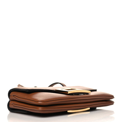 Fendi Vitello Grace Matte Duo Baguette Camel 3 of 6