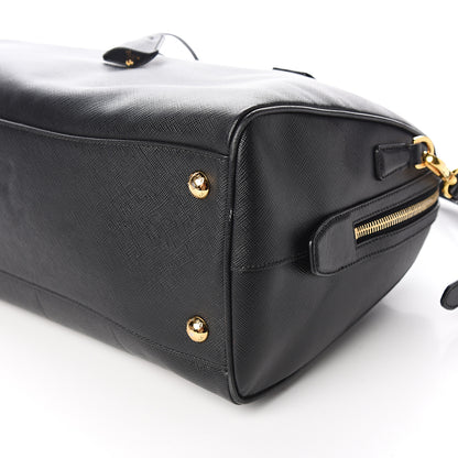 Prada Saffiano Lux Bowler Black 9 of 10