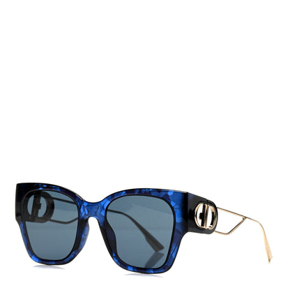 Christian Dior Rectangular 30 Montaigne 1 Sunglasses Blue 1 of 6