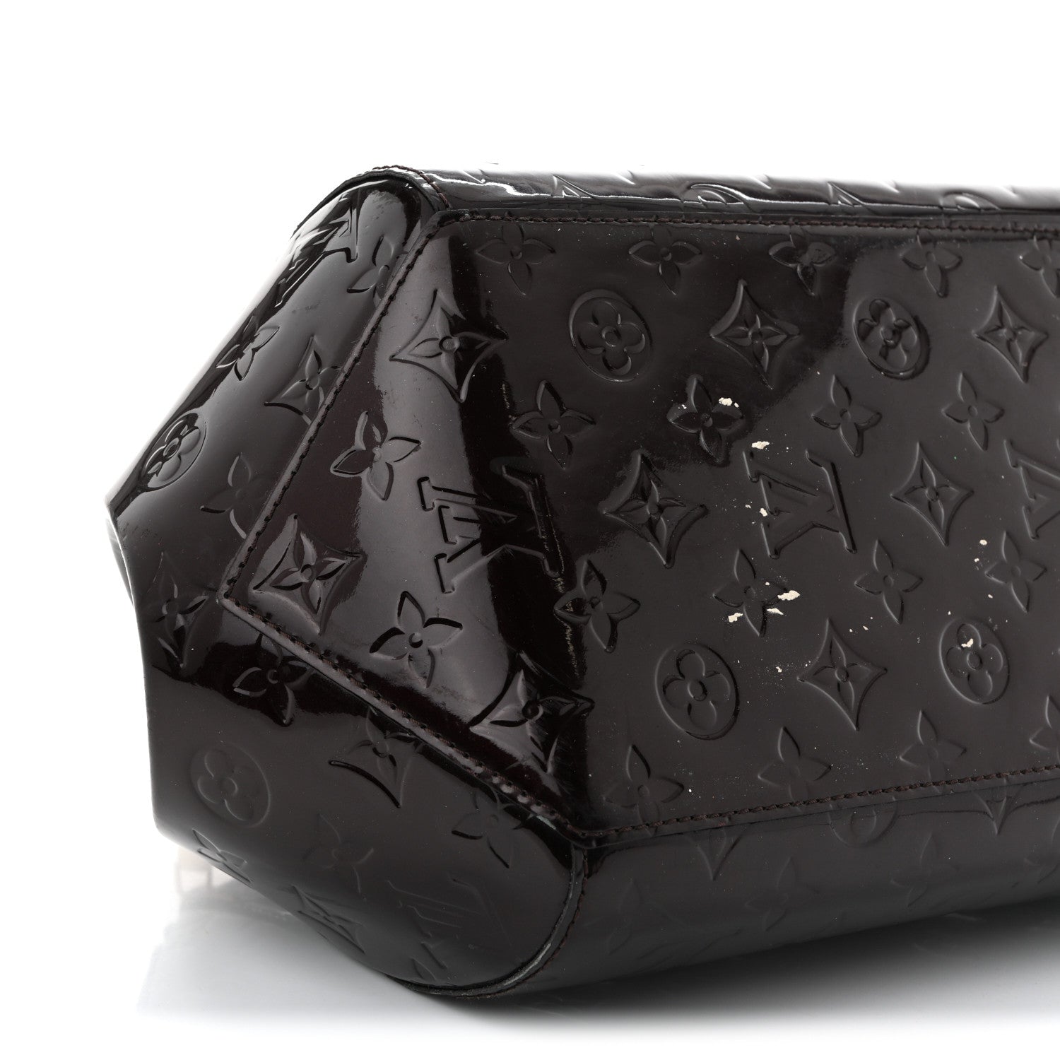 Louis Vuitton Vernis Sherwood GM Amarante 9 of 11