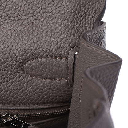 Hermes Togo Kelly Retourne 28 Etain 7 of 34