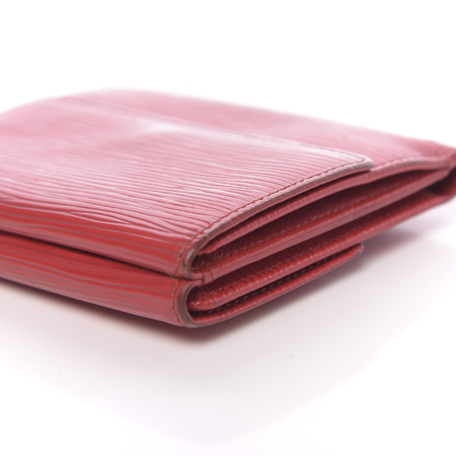 Louis Vuitton Epi Elise Wallet Castillan Red 11 of 12