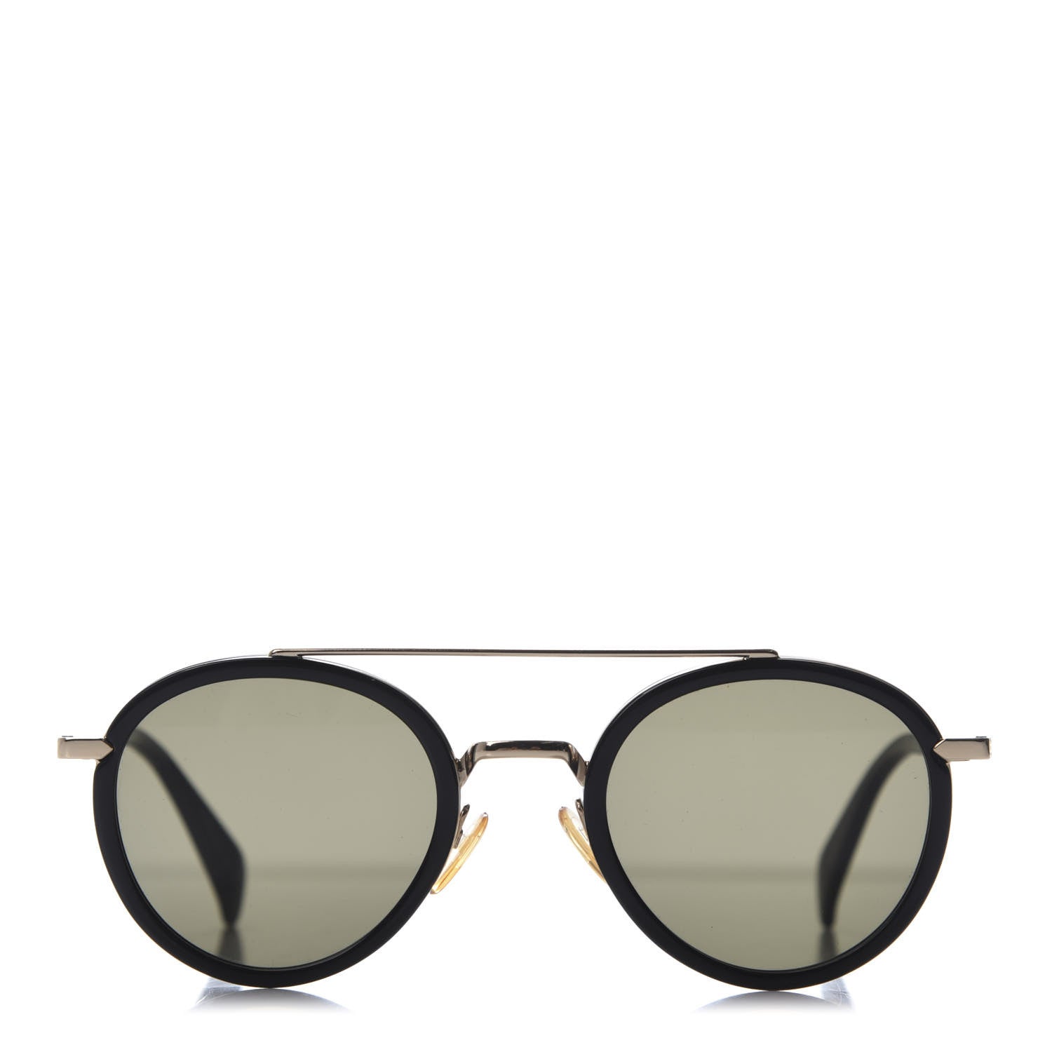 Celine Round Mia Sunglasses CL 41424/S Black 3 of 7