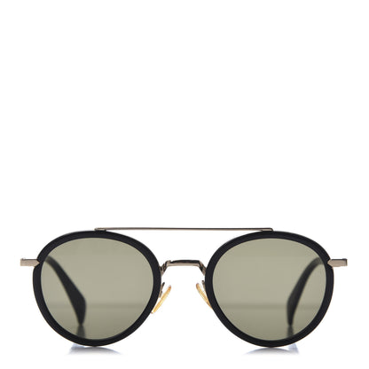 Celine Round Mia Sunglasses CL 41424/S Black 3 of 7