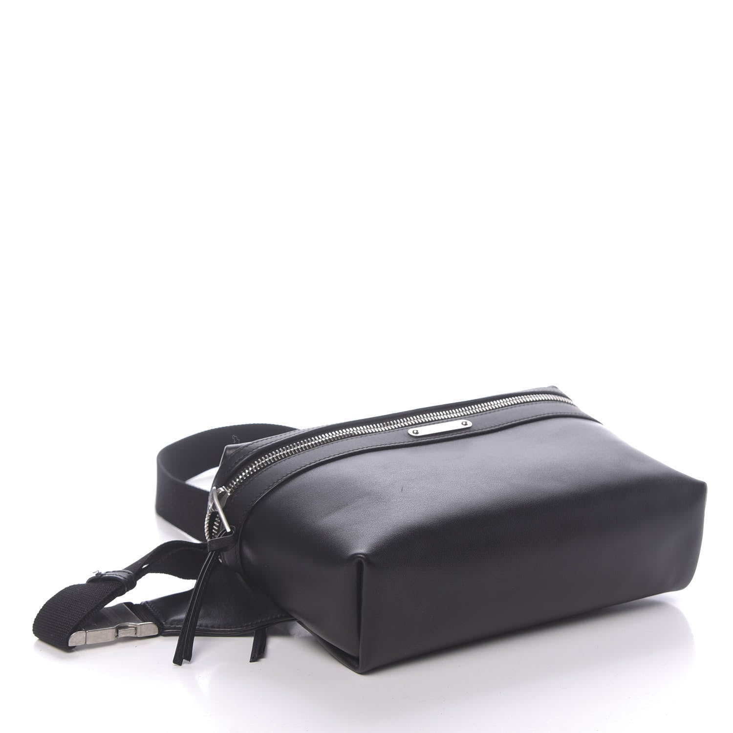 Saint Laurent Calfskin City Belt Bag Black 4 of 10