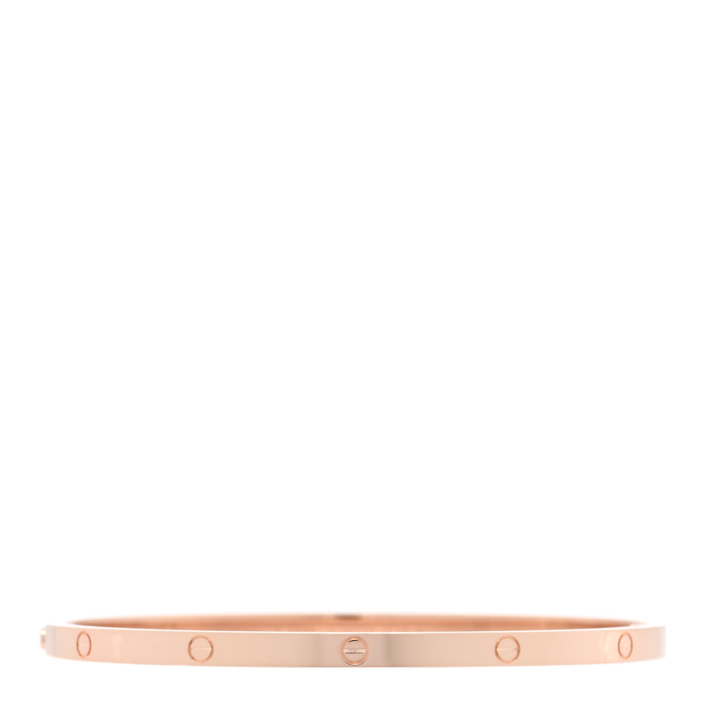18K Pink Gold Small LOVE Bracelet 19