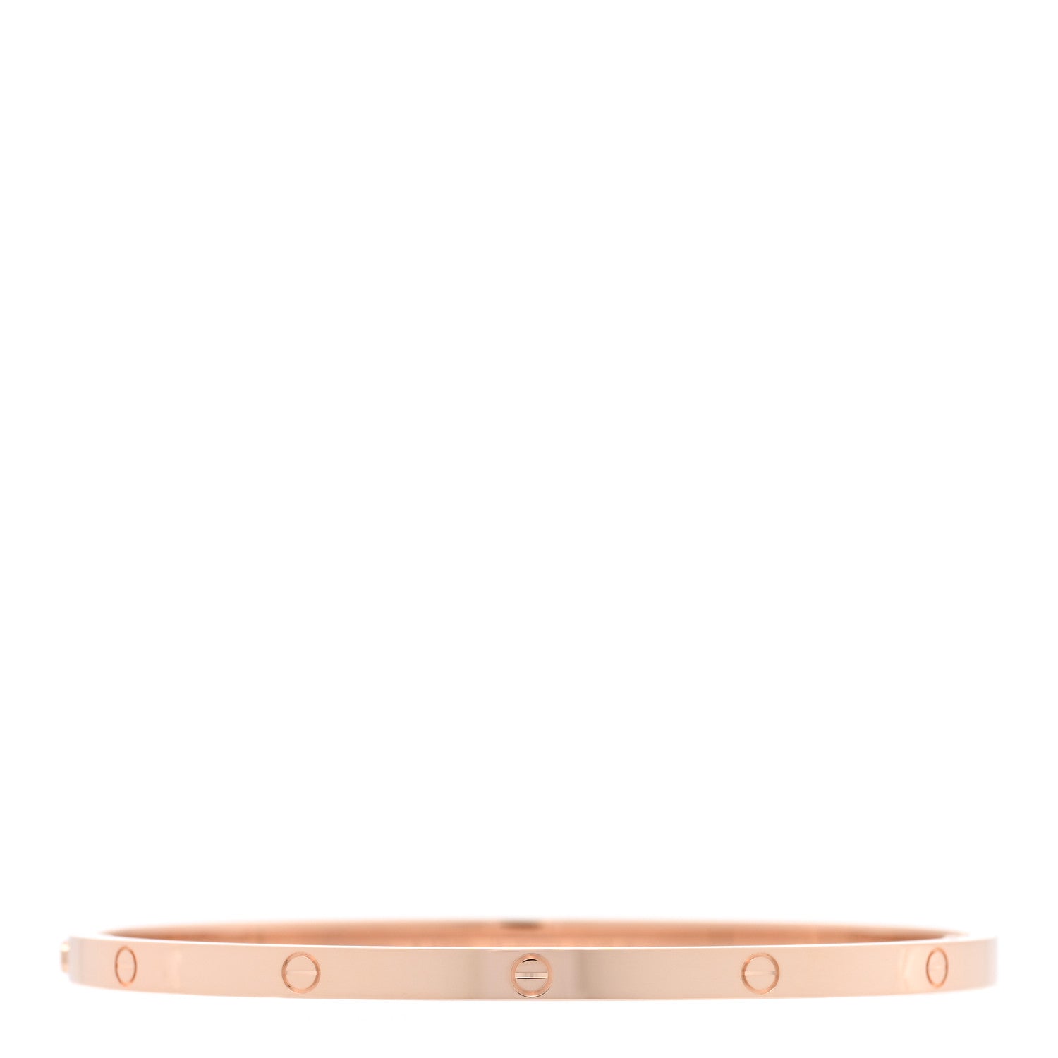 Cartier 18K Pink Gold Small LOVE Bracelet 19 2 of 6
