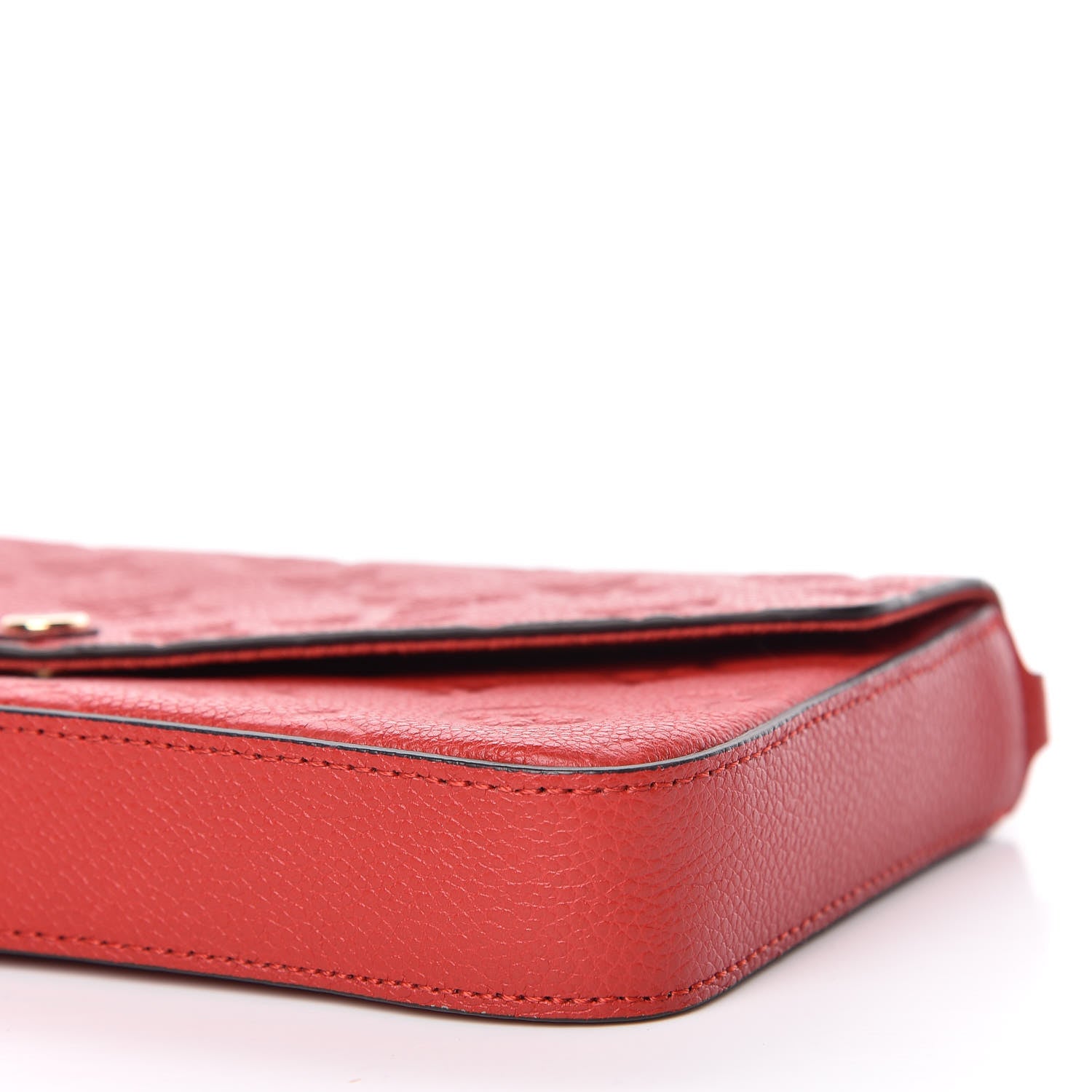 Louis Vuitton Empreinte Pochette Felicie Chain Wallet Cherry 7 of 13