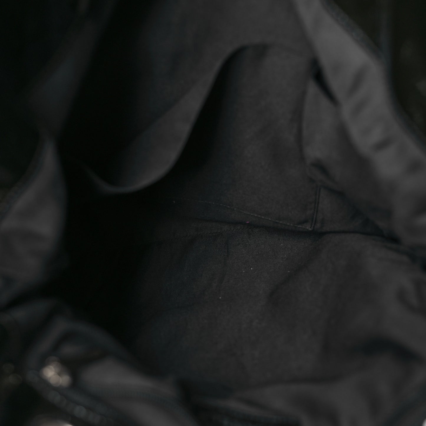 Patent Crystal Strass Bonbons Tote Black