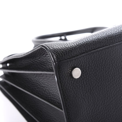 Saint Laurent Grained Calfskin Large Sac De Jour Carryall Black 9 of 10
