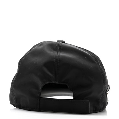 Prada Tessuto Nylon Logo Baseball Cap M Black 6 of 9