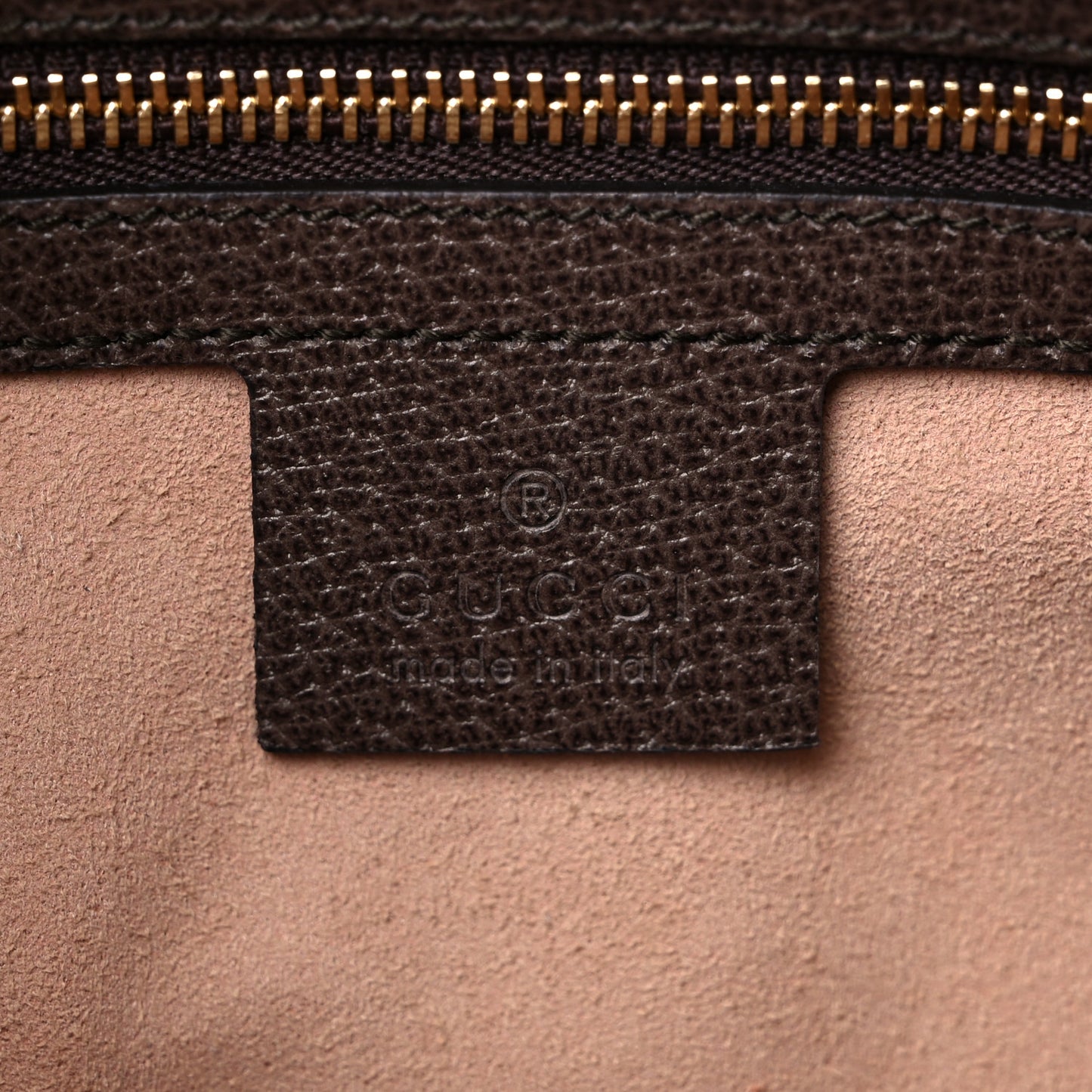 GG Supreme Monogram Bengal Small Boston Beige Pink