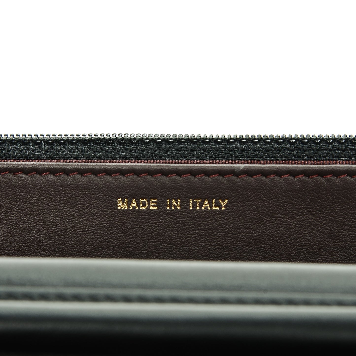 Aged Calfskin Quilted Lucky Charms 2.55 Reissue Wallet On Chain WOC Black