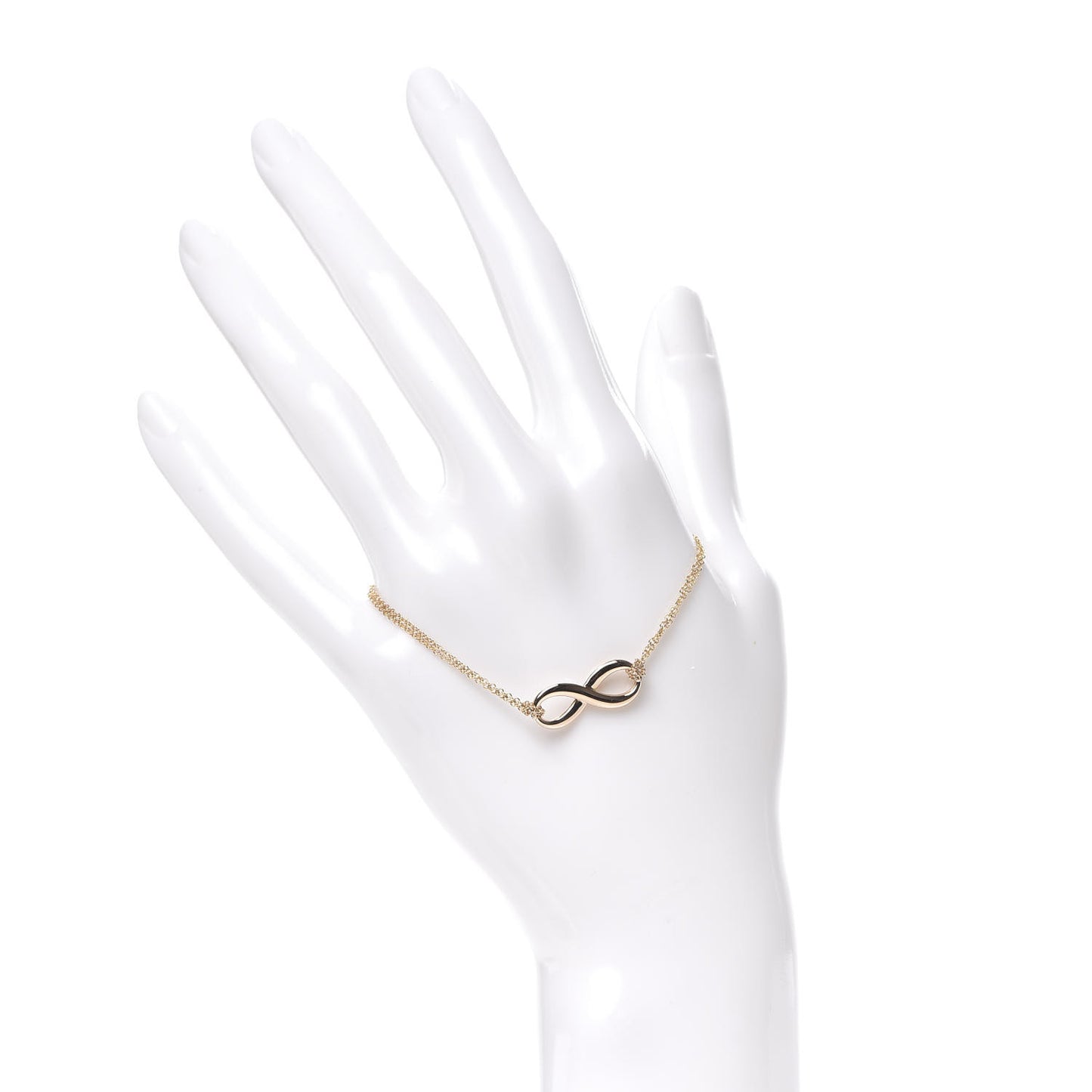 18K Rose Gold Infinity Bracelet