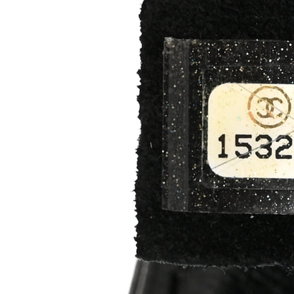 Chanel Sequin Lambskin Medium Moonlight on Water Flap Black 7 of 10