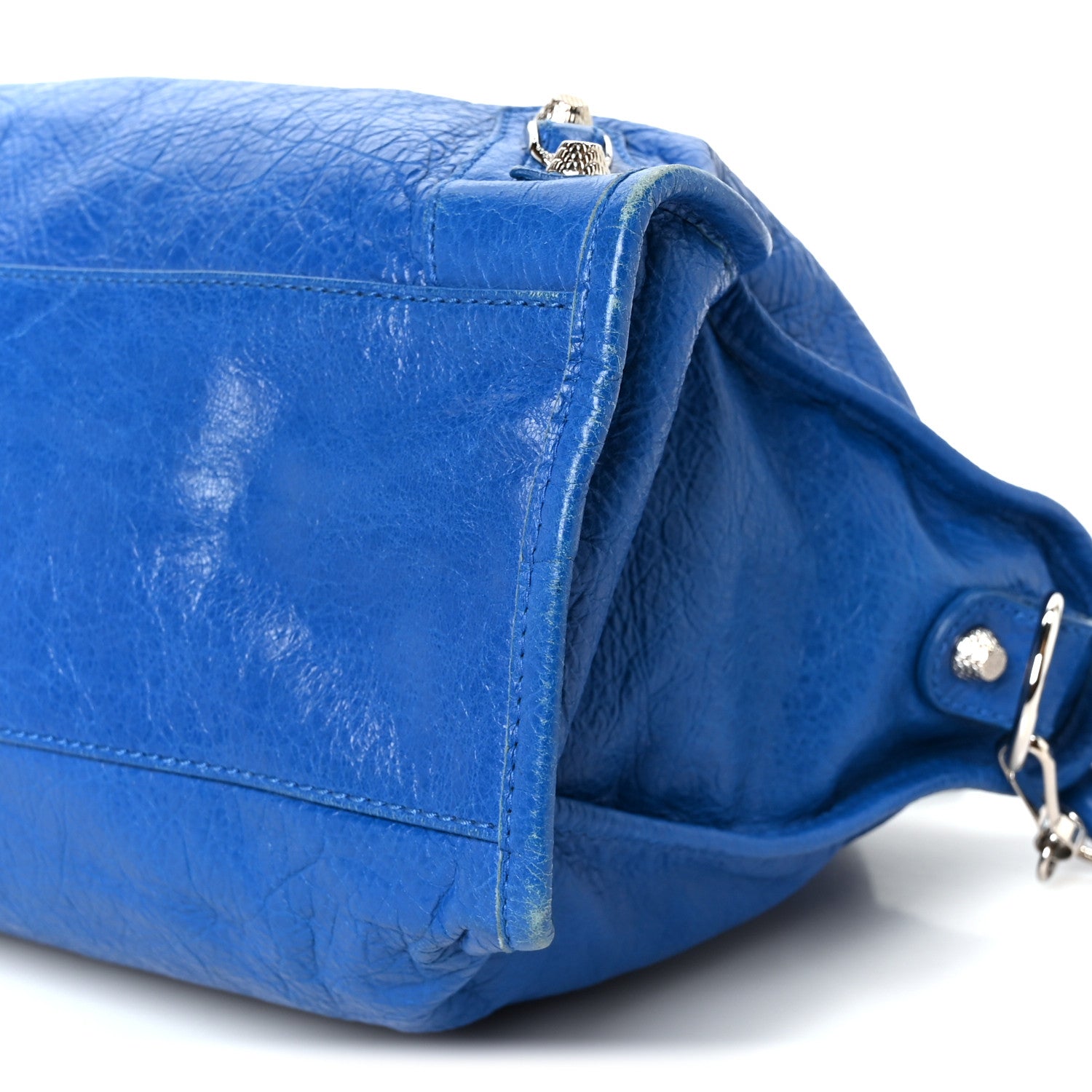 Balenciaga Agneau Giant 12 Silver Hardware City Bleu Lazuli 11 of 13