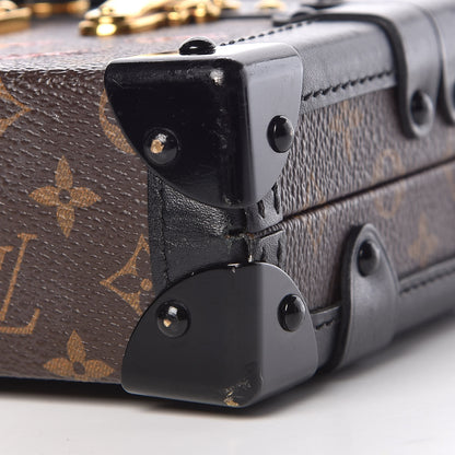 Louis Vuitton Monogram Petite Malle Black 9 of 20