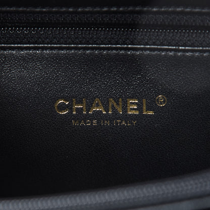 Chanel Caviar Quilted Medium CC Filigree Vanity Case Black 6 of 11
