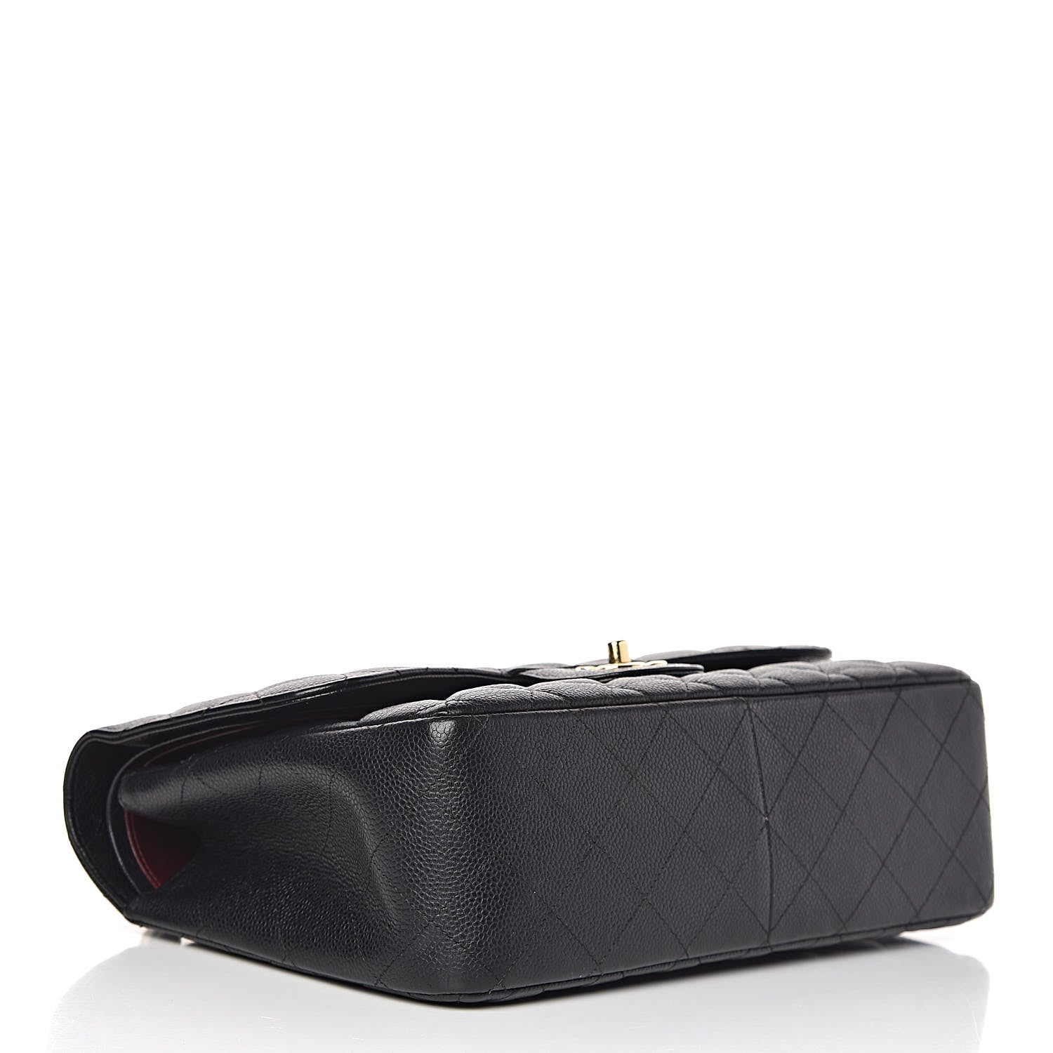 Chanel Caviar Quilted Jumbo Double Flap Black 4 of 12