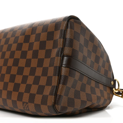Louis Vuitton Damier Ebene Speedy Bandouliere 35 10 of 10