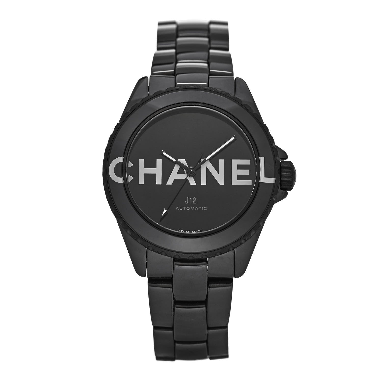 Chanel Stainless Steel Ceramic 38mm J12 Wanted de Chanel Automatic Watch Black 1 of 5