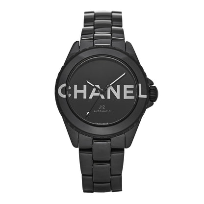 Chanel Stainless Steel Ceramic 38mm J12 Wanted de Chanel Automatic Watch Black 1 of 5