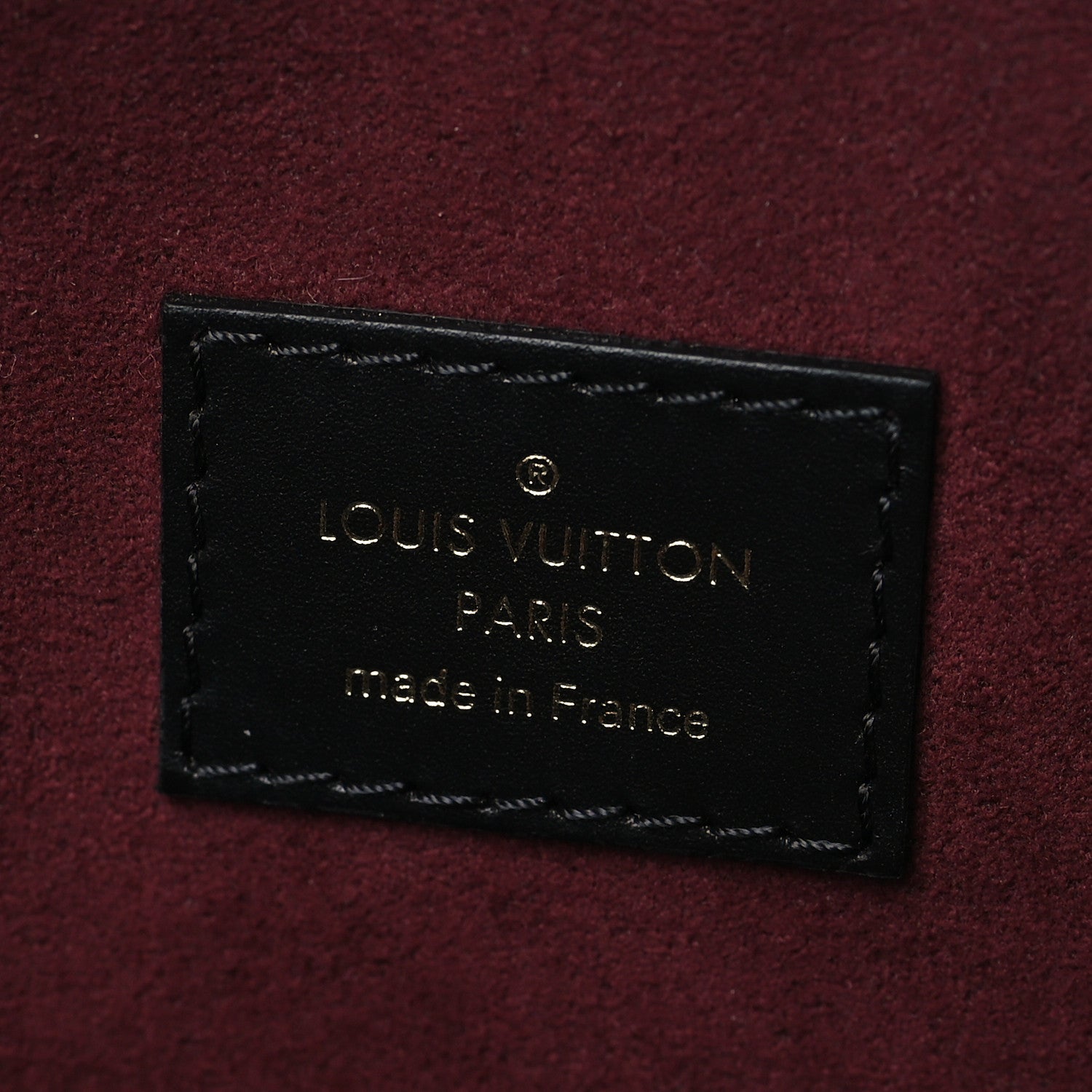 Louis Vuitton Monogram V Tote MM Bordeaux 6 of 9
