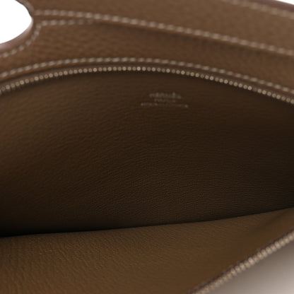Hermes Togo Backpocket Pouch 30 Etoupe 5 of 7