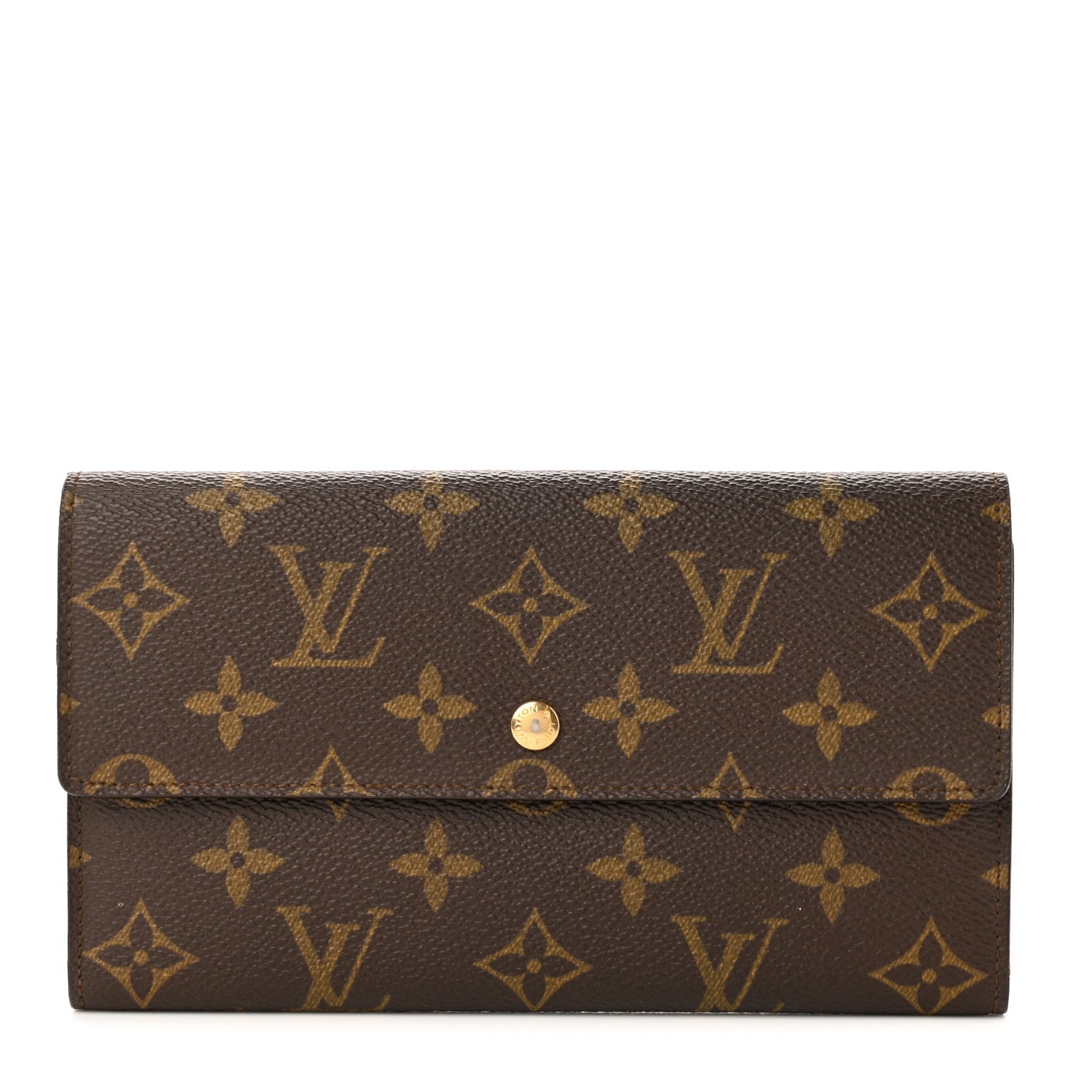 Louis Vuitton Monogram Porte Tresor International Wallet 1 of 10