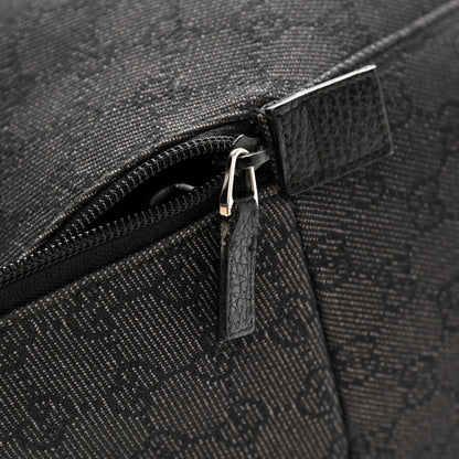 Gucci Denim Monogram Medium Backpack Black 13 of 16