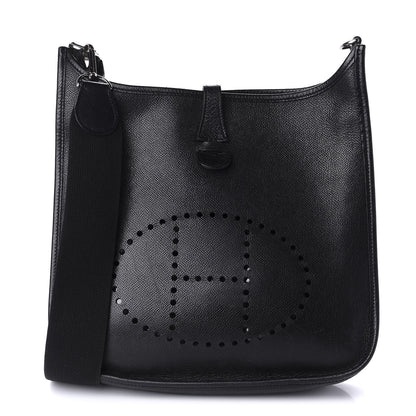 Hermes Epsom Evelyne II PM Black 1 of 10