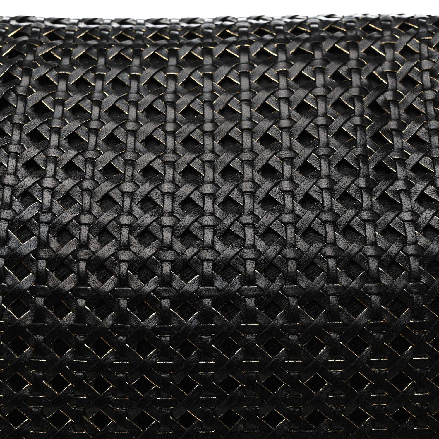 Chanel Braided Sheepskin New Medium Boy Flap Black Gold 15 of 17