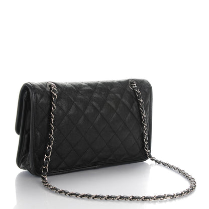 Chanel Caviar Quilted Medium French Riviera Flap Black 3 of 8